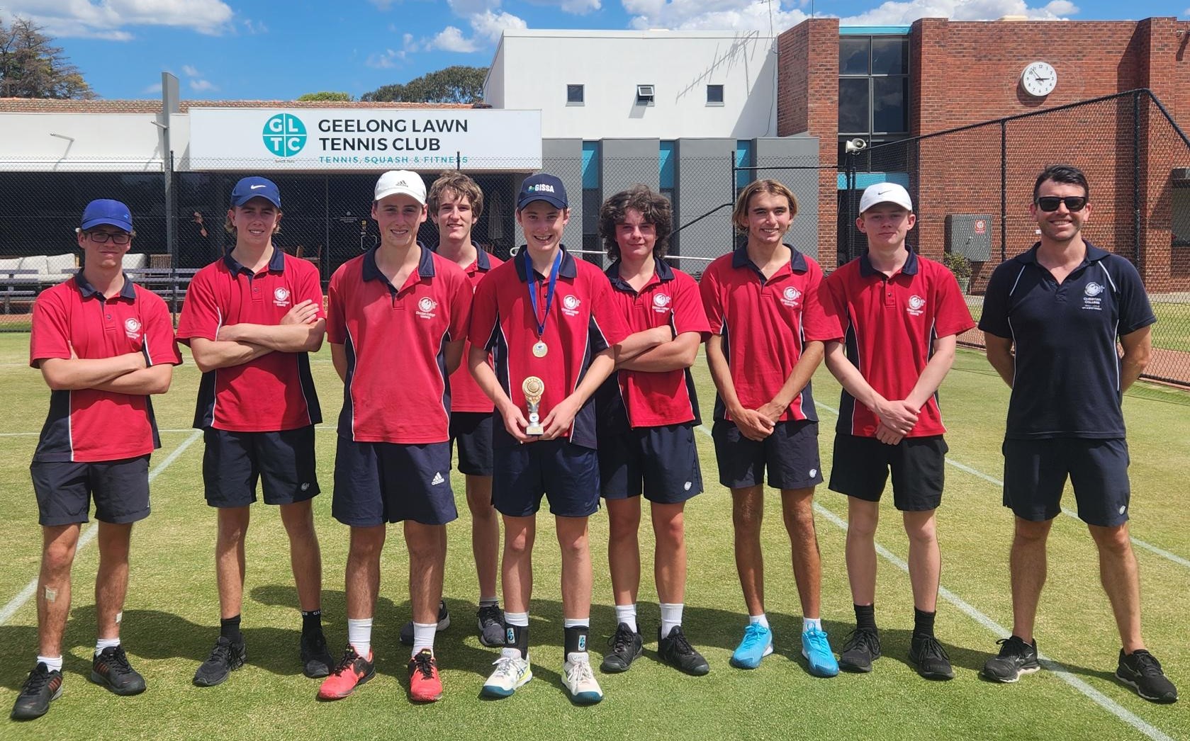 GISSA tennis championshp team at Geelong Tennis club